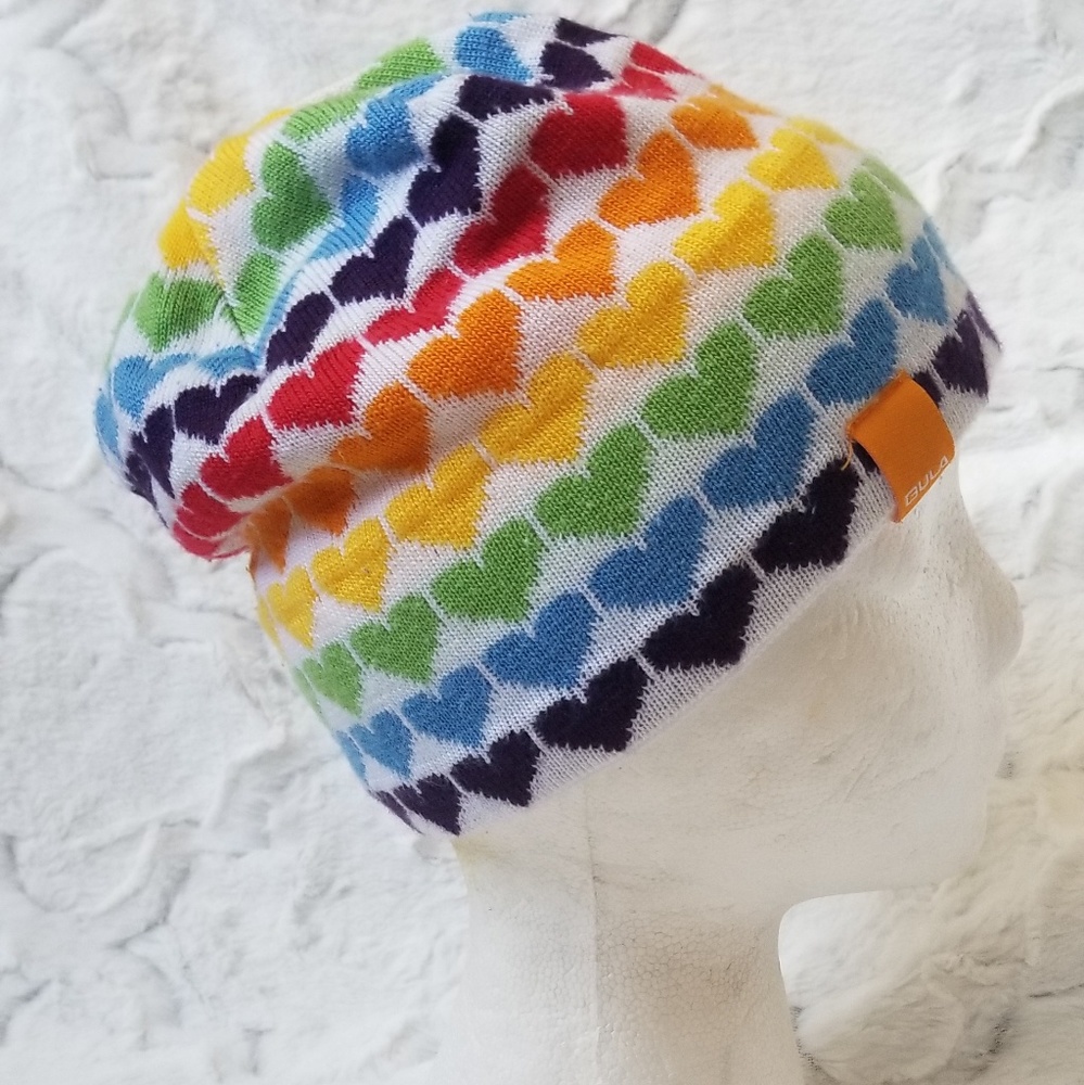 Bula women's Rainbow Hearts Beanie